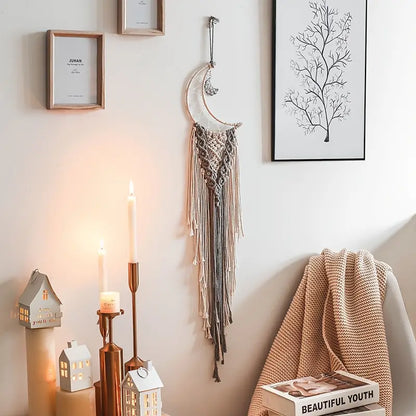 Handwoven Dream Catcher Tapestry for Home Decor