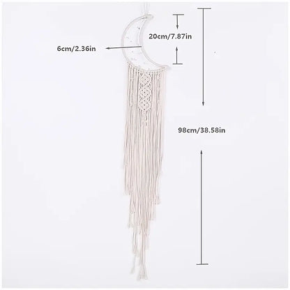 Handwoven Dream Catcher Tapestry for Home Decor