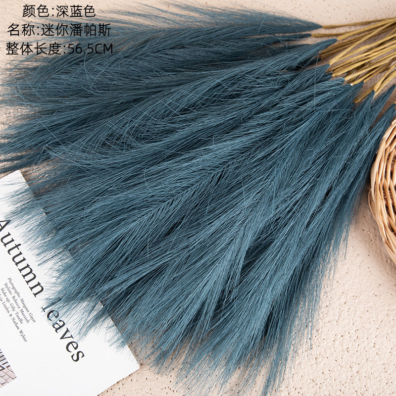 Mini Pampas Grass Artificial Flowers for Home Decor
