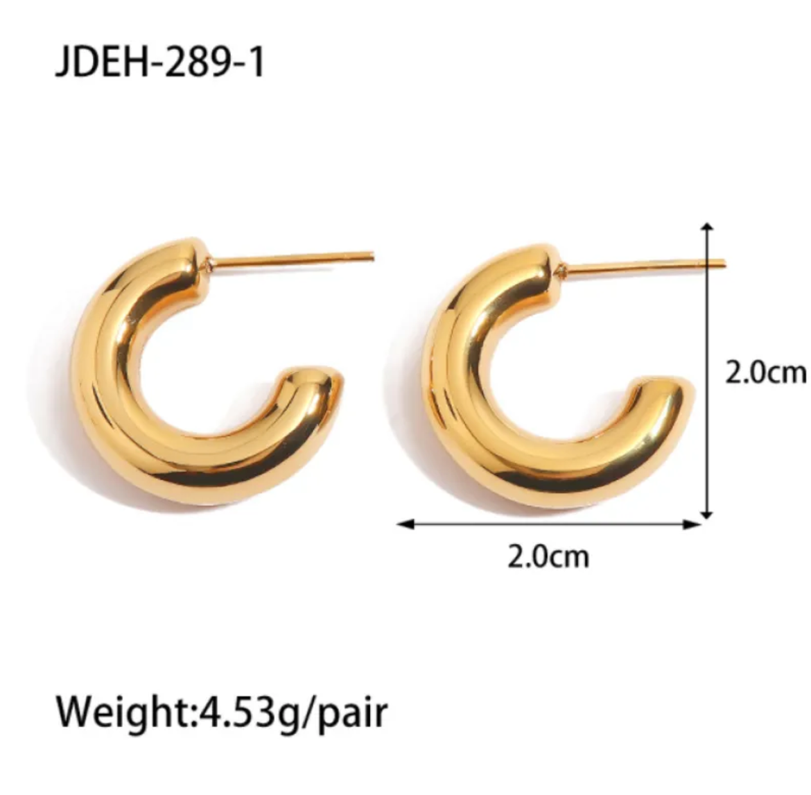 Geometric Stainless Steel Vintage Earrings