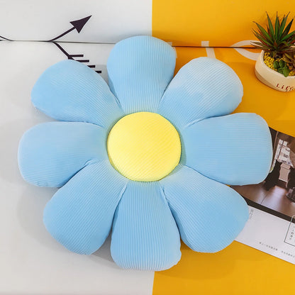 40cm Stuffed Flower Cushion Girly Room Decor Daisy Setting For Kids Bedroom Seat Pillow Pillow Bay Window Pink Flower Pillow