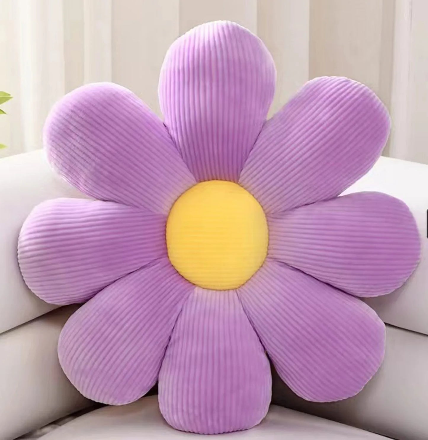 40cm Stuffed Flower Cushion Girly Room Decor Daisy Setting For Kids Bedroom Seat Pillow Pillow Bay Window Pink Flower Pillow