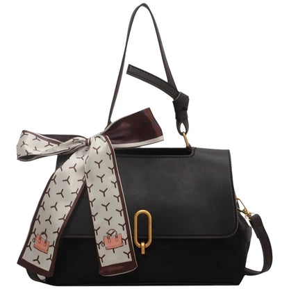 Checkered Flap Crossbody Bag