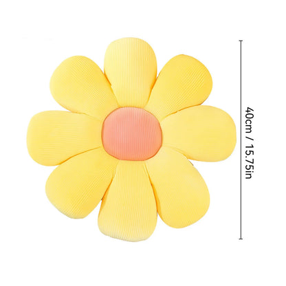 40cm Stuffed Flower Cushion Girly Room Decor Daisy Setting For Kids Bedroom Seat Pillow Pillow Bay Window Pink Flower Pillow