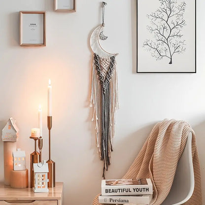 Handwoven Dream Catcher Tapestry for Home Decor