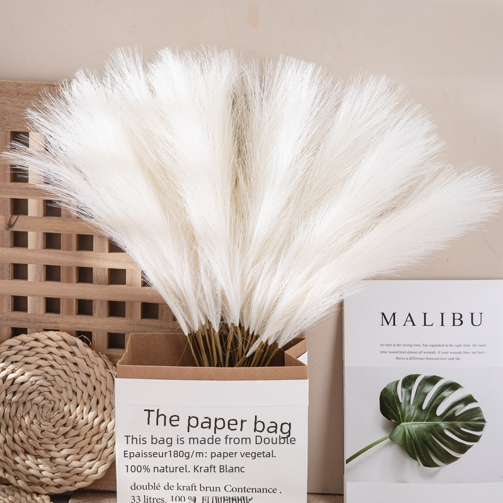 Mini Pampas Grass Artificial Flowers for Home Decor